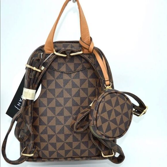 3N1 Leopard Pattern Backpack - Blue main image 7